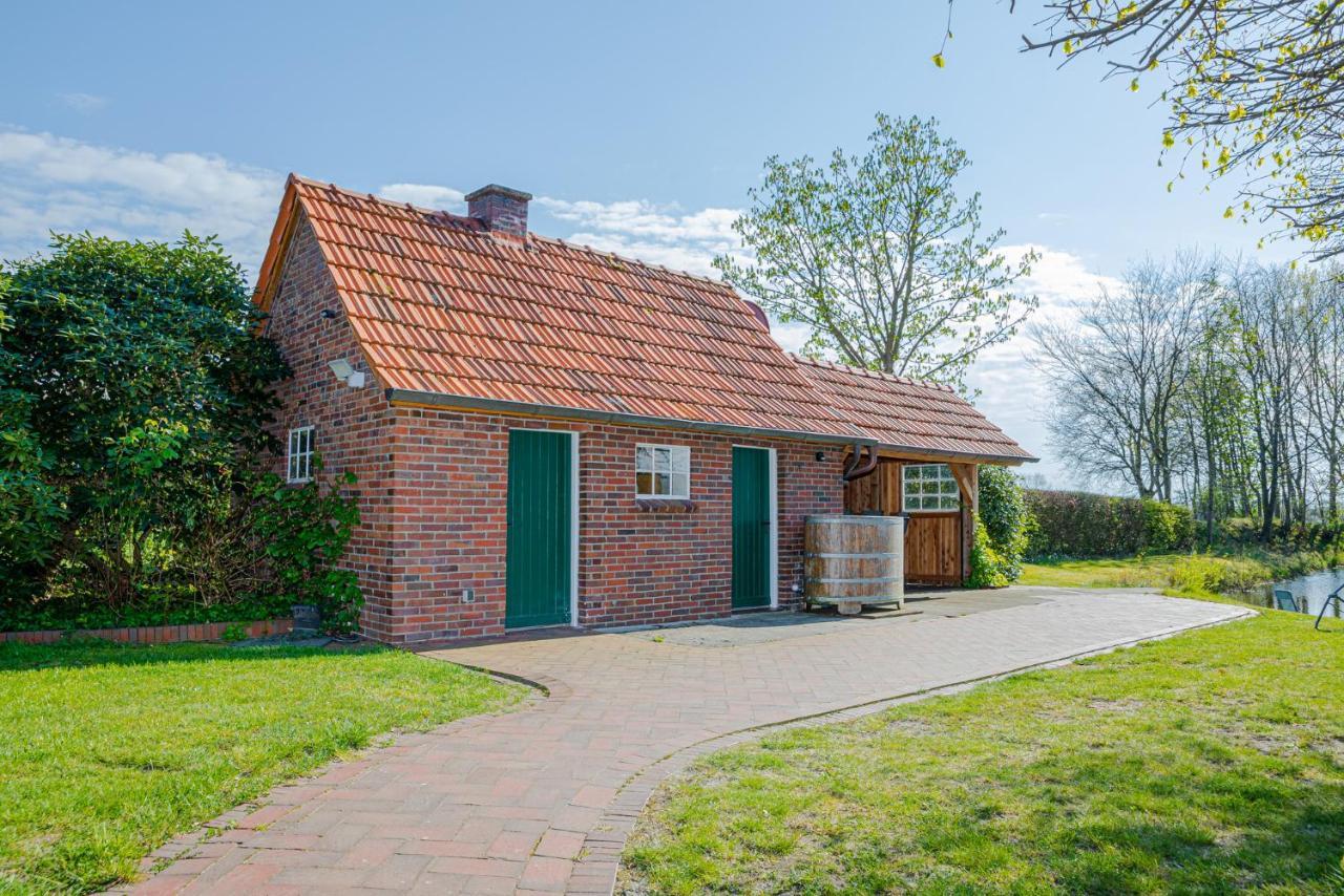 Reetdach Ostfriesenhaus Villa Südbrookmerland Екстериор снимка
